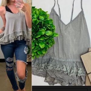 EASEL cross tied tank 😍😍😍😍